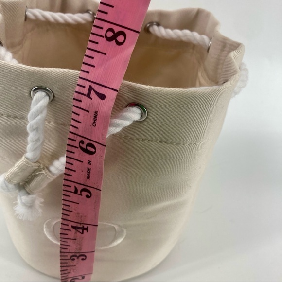 AUTHENTIC Dior Beige Drawstring Cosmetic Bag - Picture 5 of 5